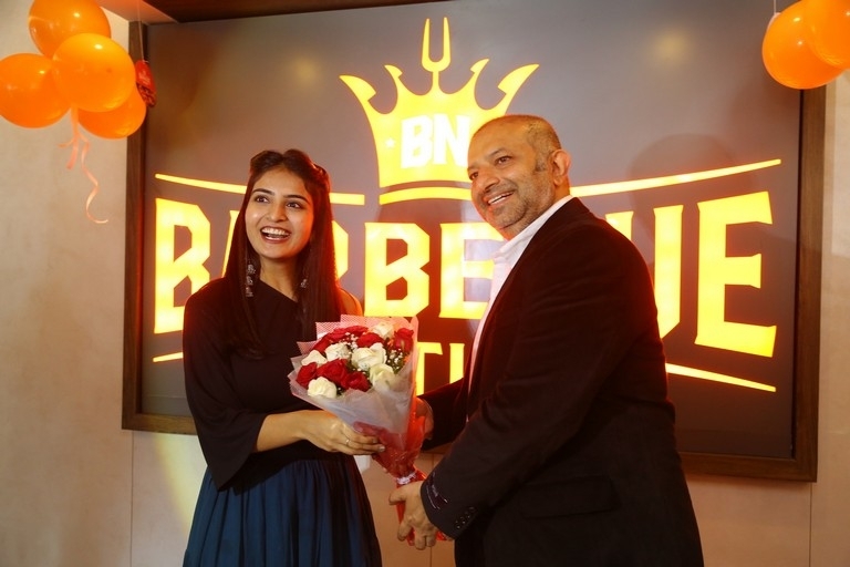 Ananya Nagalla Launches Barbeque Nation - 7 / 20 photos