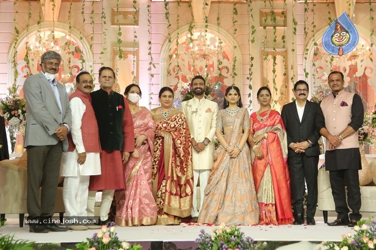 MP Balashowry Son Engagement - 10 / 12 photos