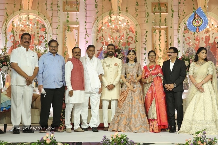 MP Balashowry Son Engagement - 11 / 12 photos