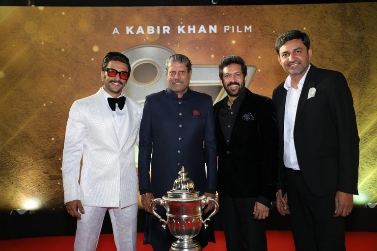 83 Movie Premiere at Mumbai - 10 / 18 photos