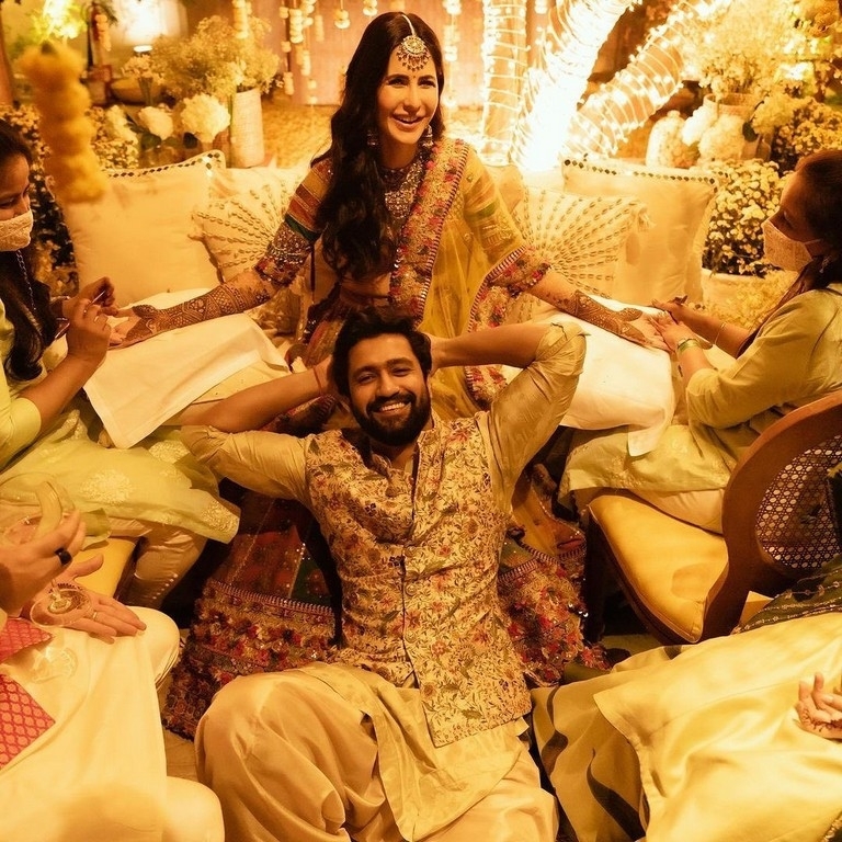 Katrina Kaif - Vicky Kaushal Sangeeth photos - 5 / 10 photos