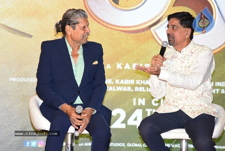 83 Movie Press Meet - 19 / 38 photos