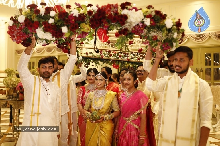 MP Balasouri Son Wedding Photos - 9 / 38 photos
