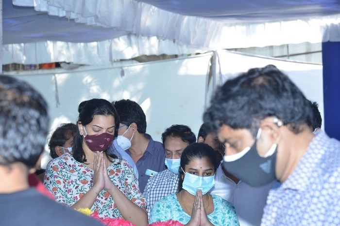 Senior Heroes at Sirivennela Sitarama Sastry Condolences - 3 / 57 photos