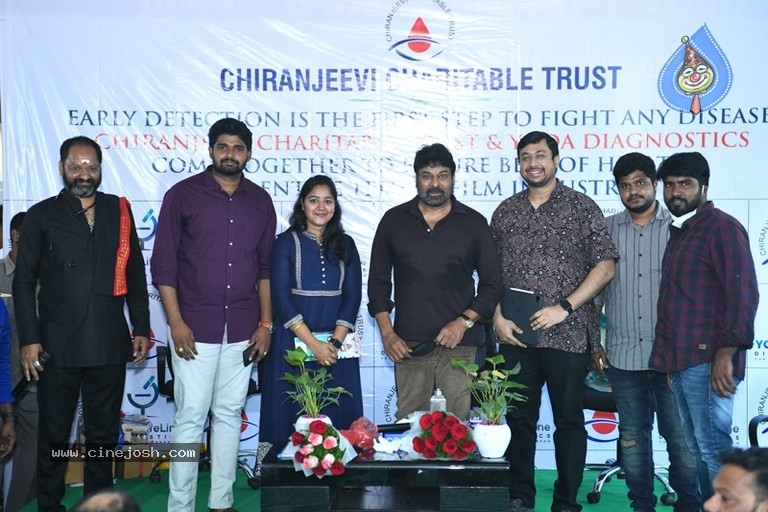 Megastar Distributes Health Cards Photos - 12 / 31 photos