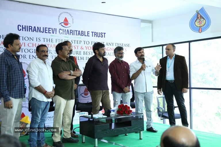Megastar Distributes Health Cards Photos - 22 / 31 photos