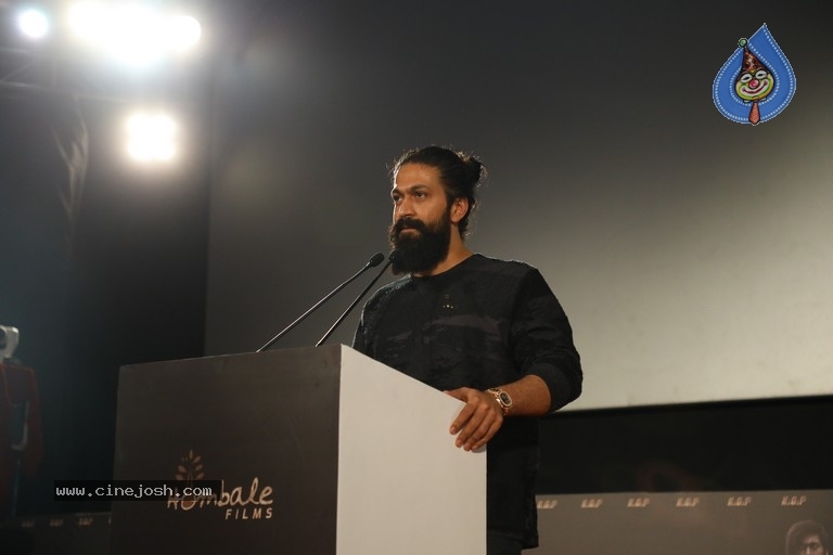 KGF Chapter 2 Trailer Launch - 22 / 39 photos