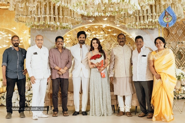 Aadhi Pinnisetty - Nikki Galrani Wedding Reception - 12 / 38 photos
