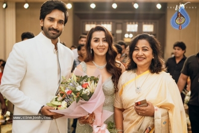 Aadhi Pinnisetty - Nikki Galrani Wedding Reception - 28 of 38