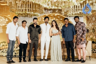 Aadhi Pinnisetty - Nikki Galrani Wedding Reception - 31 of 38