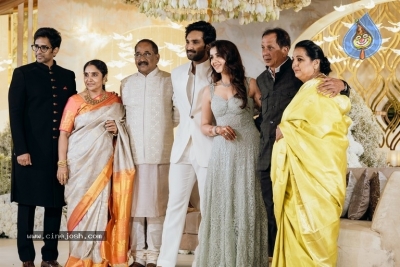 Aadhi Pinnisetty - Nikki Galrani Wedding Reception - 35 of 38