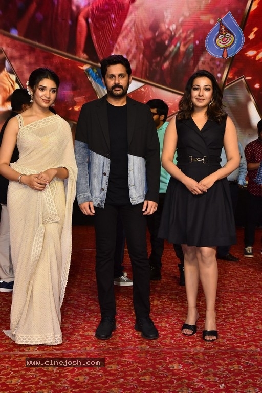 Macherla Niyojaka Vargam Trailer Launch - 21 / 42 photos