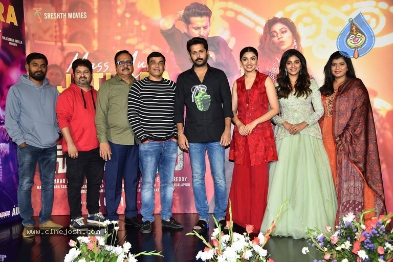 Macherla Niyojakavargam Movie Song launch - 10 / 21 photos