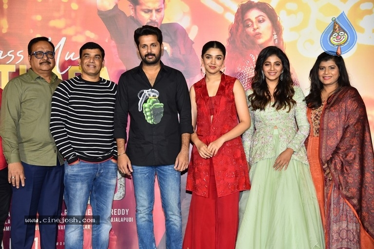 Macherla Niyojakavargam Movie Song launch - 19 / 21 photos