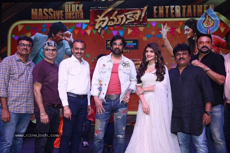 Dhamaka Success Celebrations - 11 / 41 photos