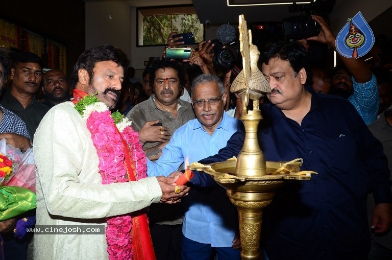 Balakrishna re-opens Asian Tarakarama Theatre - 18 / 37 photos