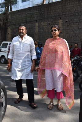 Celebrities condolences Kaikala Satyanarayana - 35 of 38