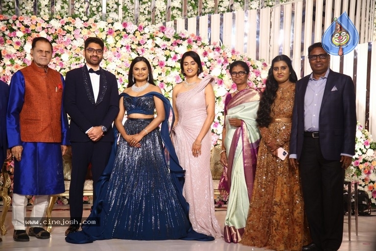 Neelima Guna Wedding Reception - 10 / 60 photos