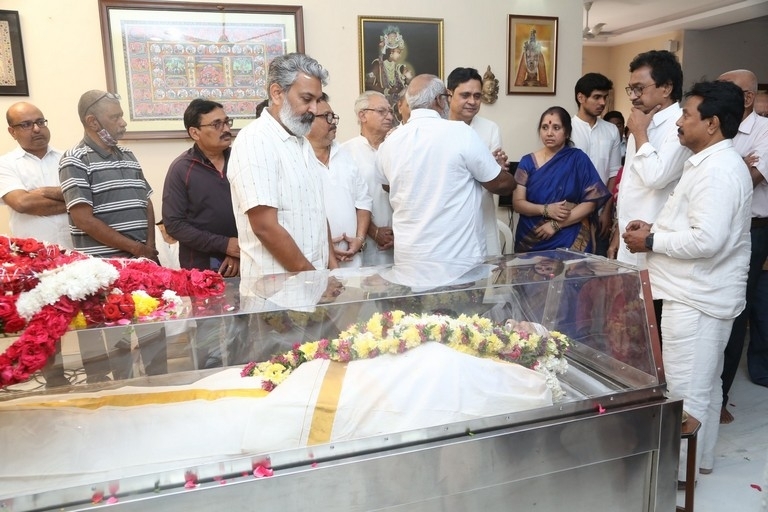 Celebs Pay Condolences to K.Viswanath - 51 / 55 photos