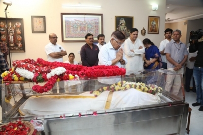 Celebs Pay Condolences to K.Viswanath - 35 of 55