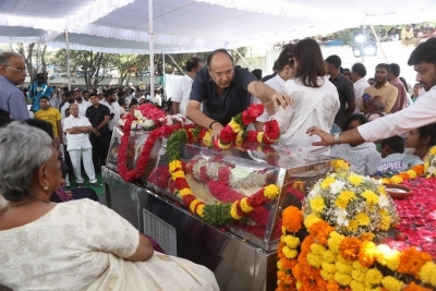 Celebs Pay Final Respect to Taraka Rathna - 38 of 104