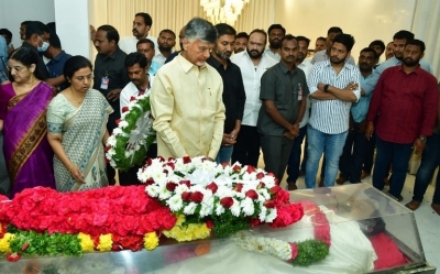 Celebs Pay Homage to Taraka Ratna - 10 of 49