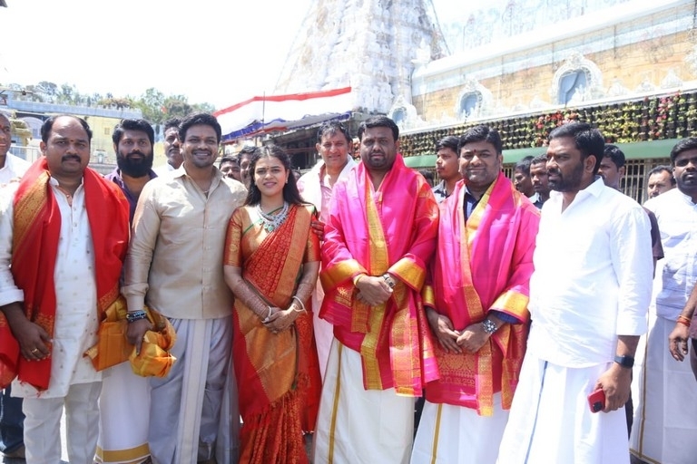 Manoj-Mounika Visited Tirumala - 1 / 4 photos