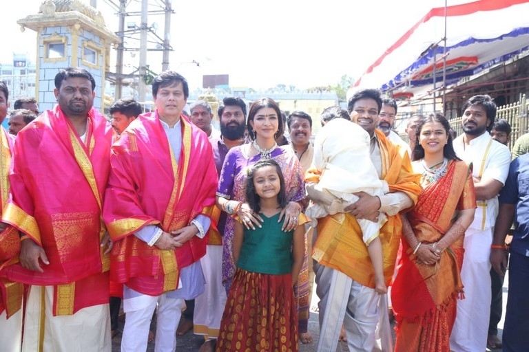 Manoj-Mounika Visited Tirumala - 2 / 4 photos