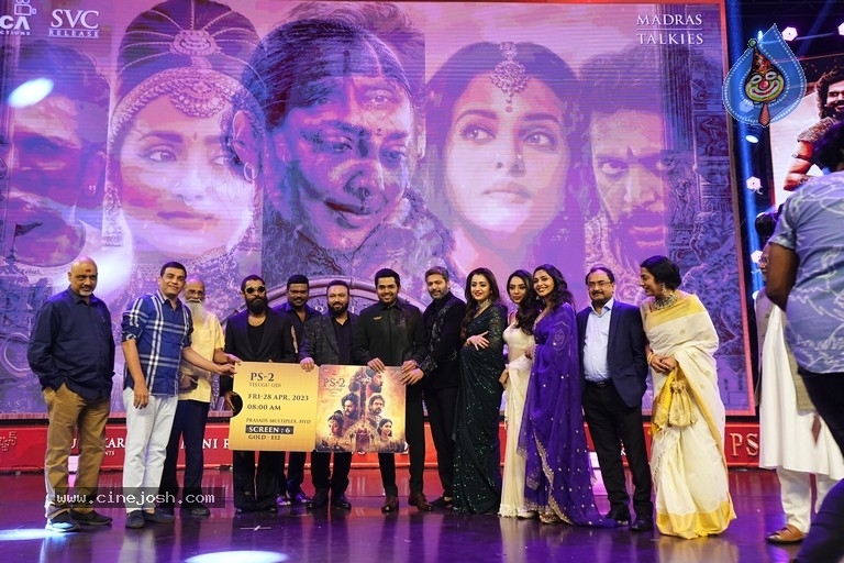 Ponniyan Selvan 2 - HYD Event - 9 / 61 photos