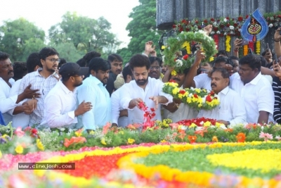 Jr Ntr, Balakrishna visited NTR Ghat - 63 of 63