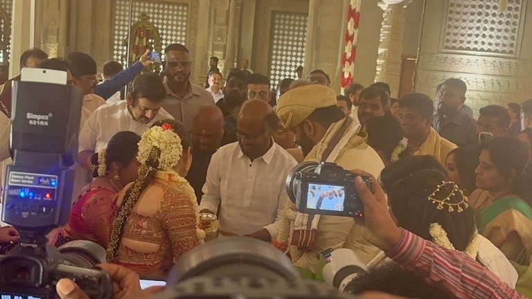 Abhishek Ambareesh Wedding Photos - 18 / 34 photos