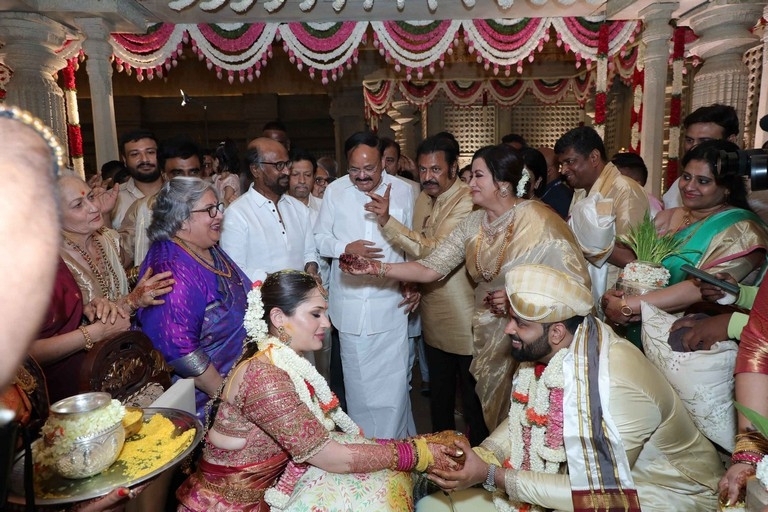 Abhishek Ambareesh Wedding Photos - 21 / 34 photos