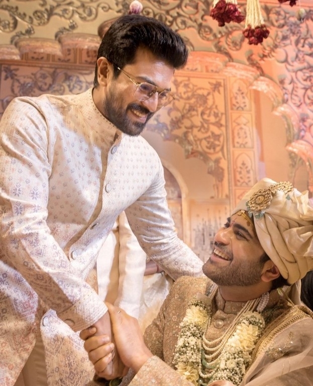 Ram Charan at Sharwa Wedding - 1 / 3 photos