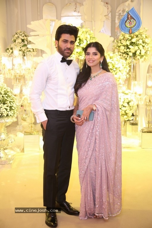 Sharwa-Rakshitha Reception - 139 / 182 photos