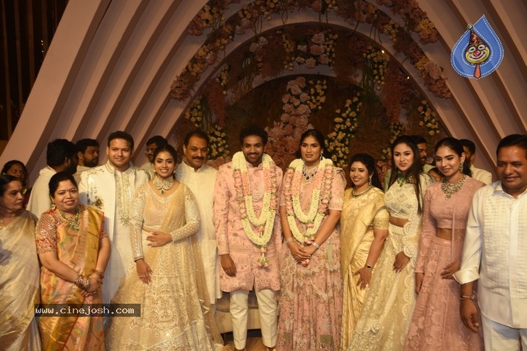 Celebs at Kadiri Balakrishna Son Engagement - 18 / 42 photos