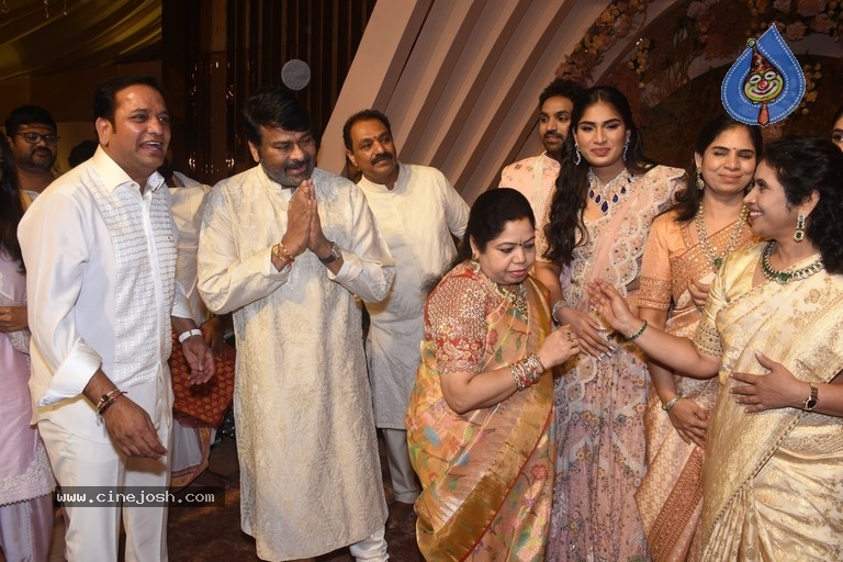 Celebs at Kadiri Balakrishna Son Engagement - 19 / 42 photos