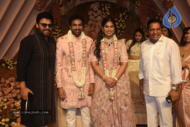 Celebs at Kadiri Balakrishna Son Engagement - 26 / 42 photos