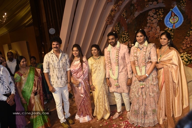 Celebs at Kadiri Balakrishna Son Engagement - 27 / 42 photos
