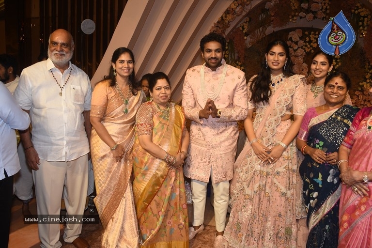Celebs at Kadiri Balakrishna Son Engagement - 32 / 42 photos
