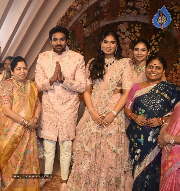 Celebs at Kadiri Balakrishna Son Engagement - 33 / 42 photos