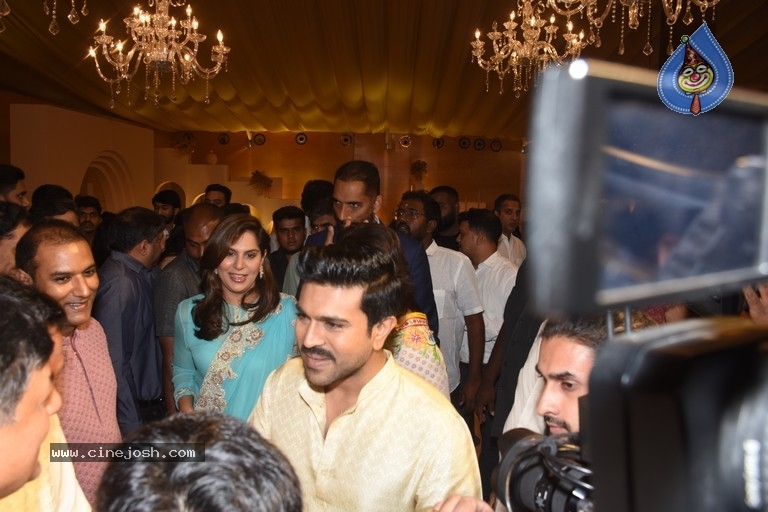 Celebs at Kadiri Balakrishna Son Engagement - 34 / 42 photos