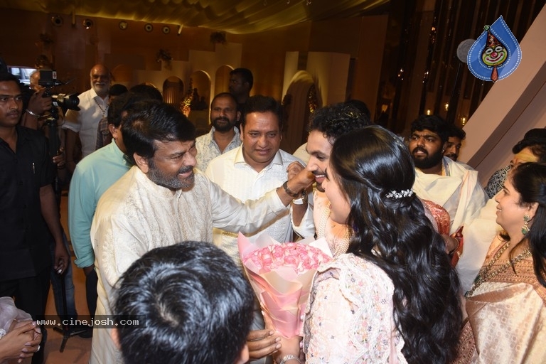 Celebs at Kadiri Balakrishna Son Engagement - 38 / 42 photos