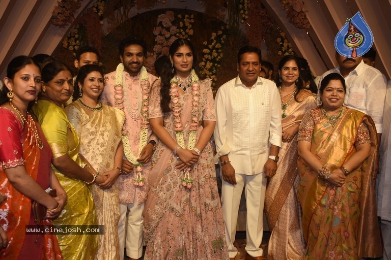 Celebs at Kadiri Balakrishna Son Engagement - 42 / 42 photos