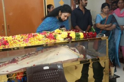 Celebs Pay homage to Chandra Mohan  - 19 of 24