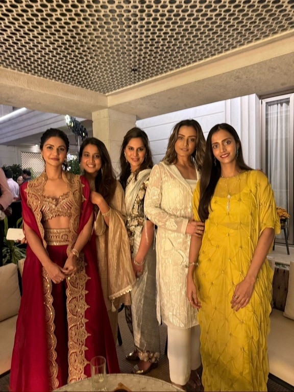 Charan - Upasana hosted Diwali party  - 3 / 6 photos