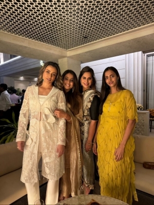 Charan - Upasana hosted Diwali party  - 2 of 6