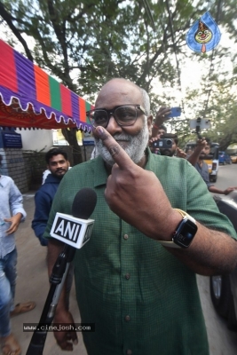 Tollywood Celebs Cast Their Votes - 12 of 60
