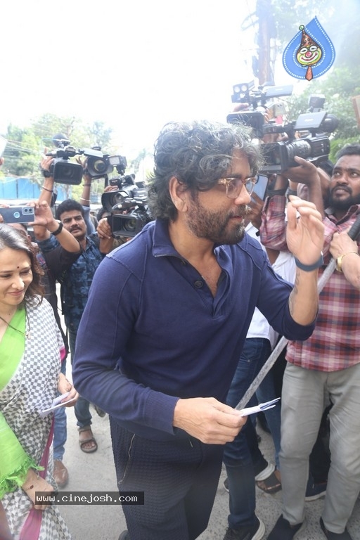 Tollywood Celebs Cast Their Votes - 48 / 60 photos