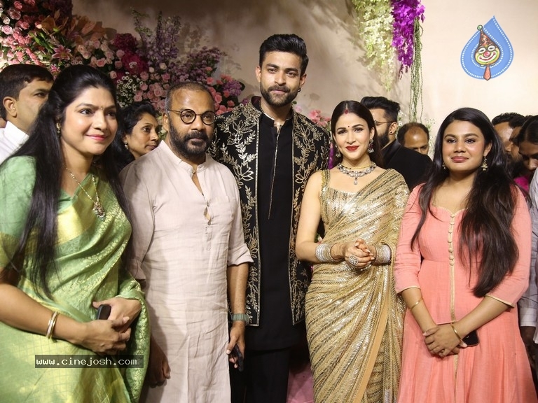 Varun-Lavanya Reception Photos - 126 / 148 photos