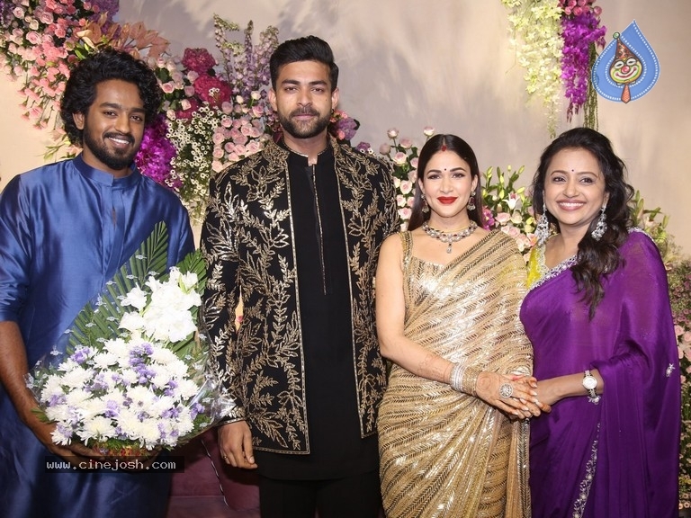 Varun-Lavanya Reception Photos - 147 / 148 photos